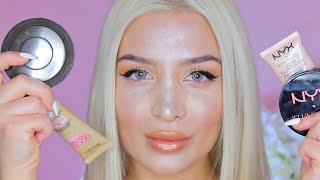 Full FULL FACE USING ONLY HIGHLIGHTERS Challenge Update