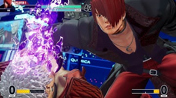 KOF XV IORI vs YASHIRO:The King of Fighters XV kof15 SNK fighting game NEOGEO
