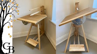 Building a foot powered scrollsaw
