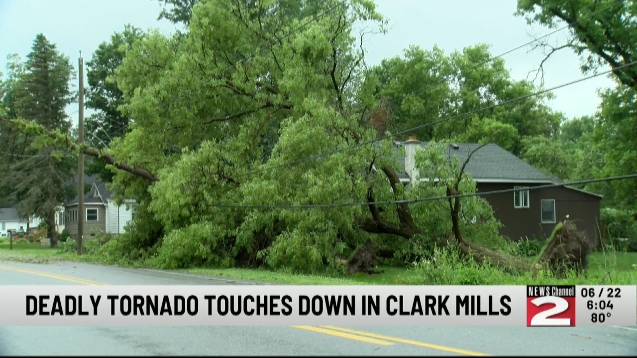 National Weather Service Confirms Tornado Touchdown in Clark Mills ...