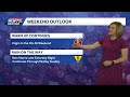 Split Weekend: Warm Then Wet