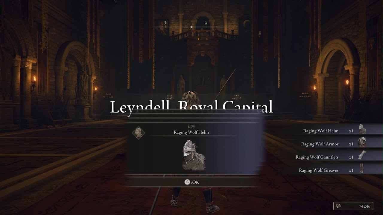 Elden Ring How to get Raging Wolf Armor Set & Gelmir's Fury Sorcery