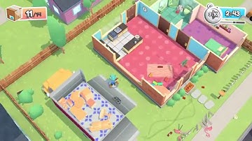 Moving out Demo PS4 gameplay 720p 60fps