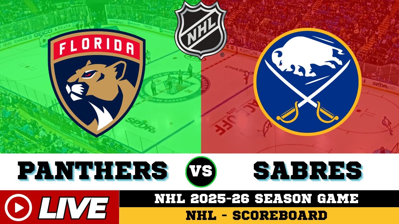 Buffalo Sabres Vs Florida Panthers | NHL 2026 | NHL Live SCOREBOARD | Feb 3 2026