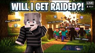 Trying to Get Someone to RAID My Stream 😭 | Minecraft LIVE