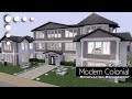 The Sims 3 Speed Build / Modern Colonial / Renovating Bridgeport (No CC)