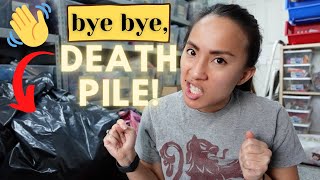 How to Tackle Your DEATH PILE Once and For All! Reselling Tips for Poshmark and eBay Sellers!