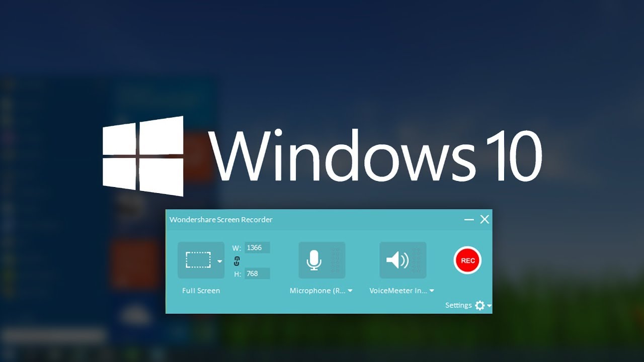 record videos on screen windows 10