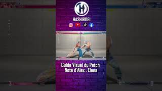 Elena Patch Note Saison 3.5 (Alex) - Street Fighter 6 #streetfighter #gaming