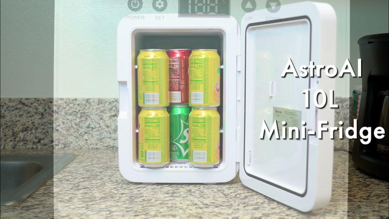 AstroAI 10L Mini Fridge Digital Temperature Control YouTube