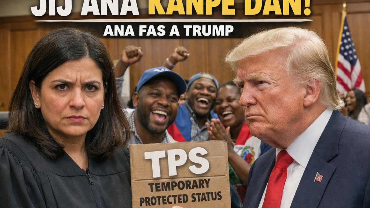 TRUMP Resi Jwenn Bouchon l! Ana Reyes Di L Pap Pran Presyon/MALAIKA