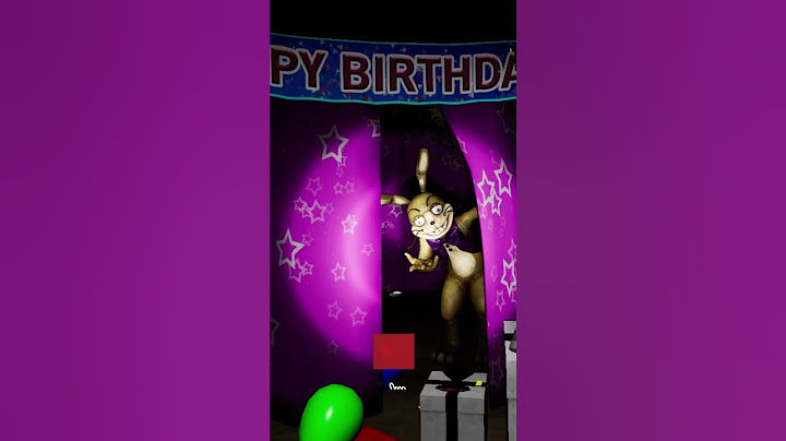 Happy Birthday With Glitchtrap in Five Nights at Freddy's: Help Wanted FNAF VR #shorts