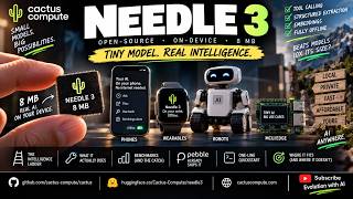 Information This AI model is 8MB — and beats models 10x its size (Needle 3) News