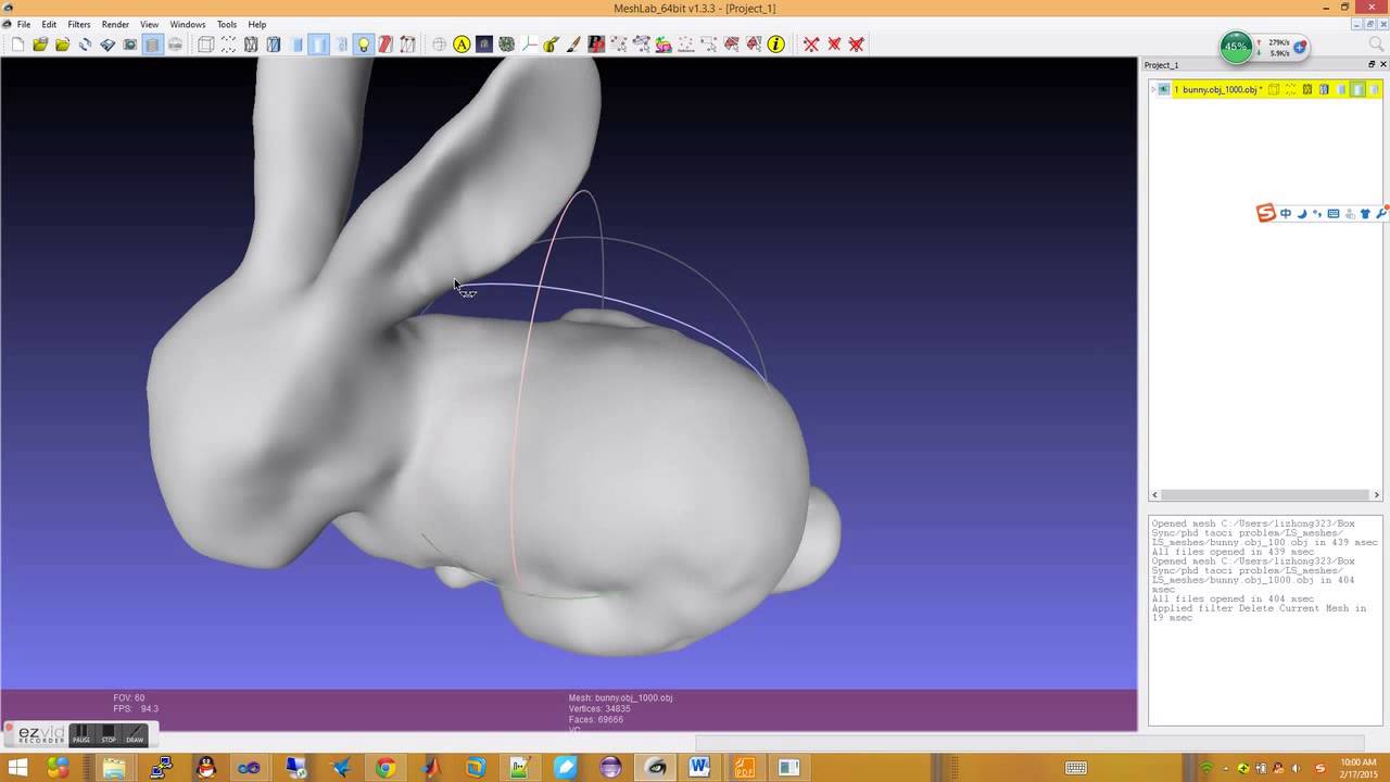Least Square Meshes Approximation - YouTube