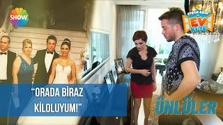 Evrim Akın, Aydın Kurtoğlu’nun düğün fotoğraflarını inceliyor!