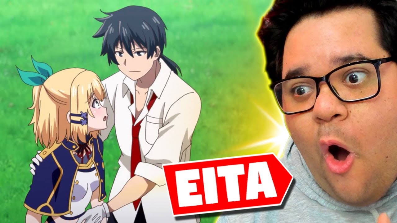 Gata branca gosta do Professor folgado REACT Zueira Anime AKASHIC RECORDS  Dublado 