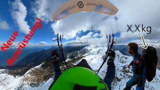 Meine neue Hike & Fly Ausrüstung | Streckenflug in Südtirol