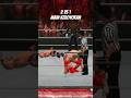 2 VS 1 wwe raw gameps3 gameplay games wwfwrestling 