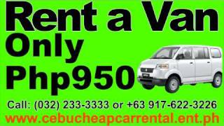 •••Only Php 950 Cheap car / van rental in Cebu ( Car Rental) •••