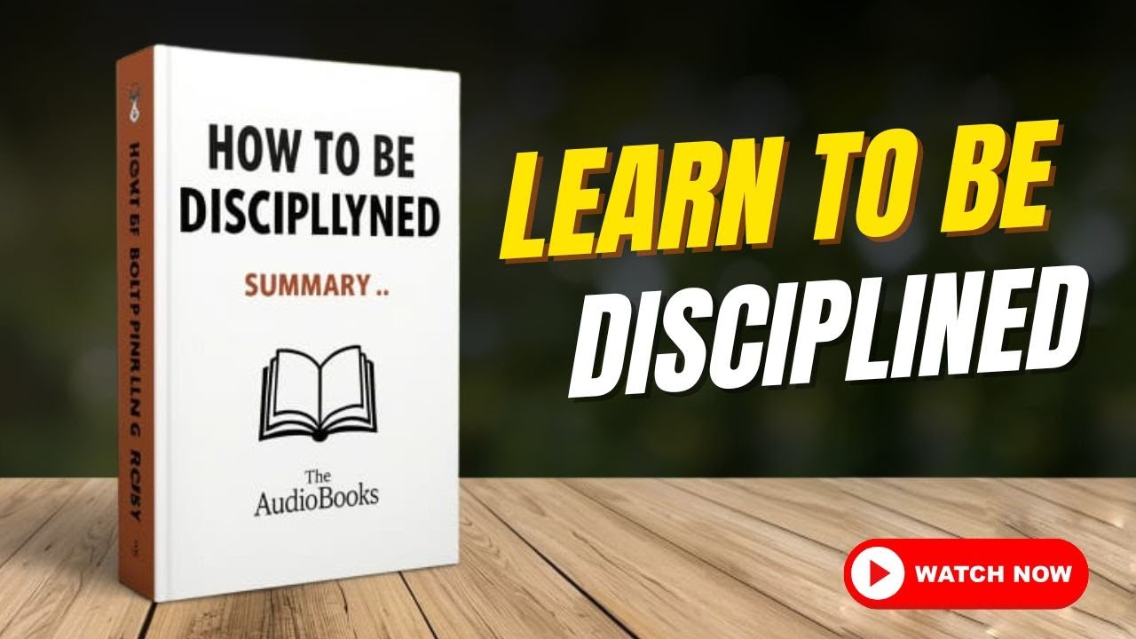 How to Be Disciplined – Book Summary | Sheldon Howe | Self-Discipline Explained