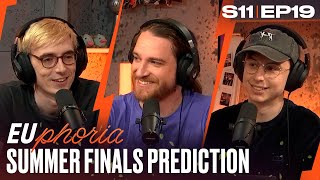 Summer Finals Prediction | EUphoria | 2023 LEC Summer S11 EP19