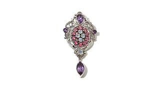 Nicky Butler Multigem Marquise Dangle Pin/Pendant screenshot 4