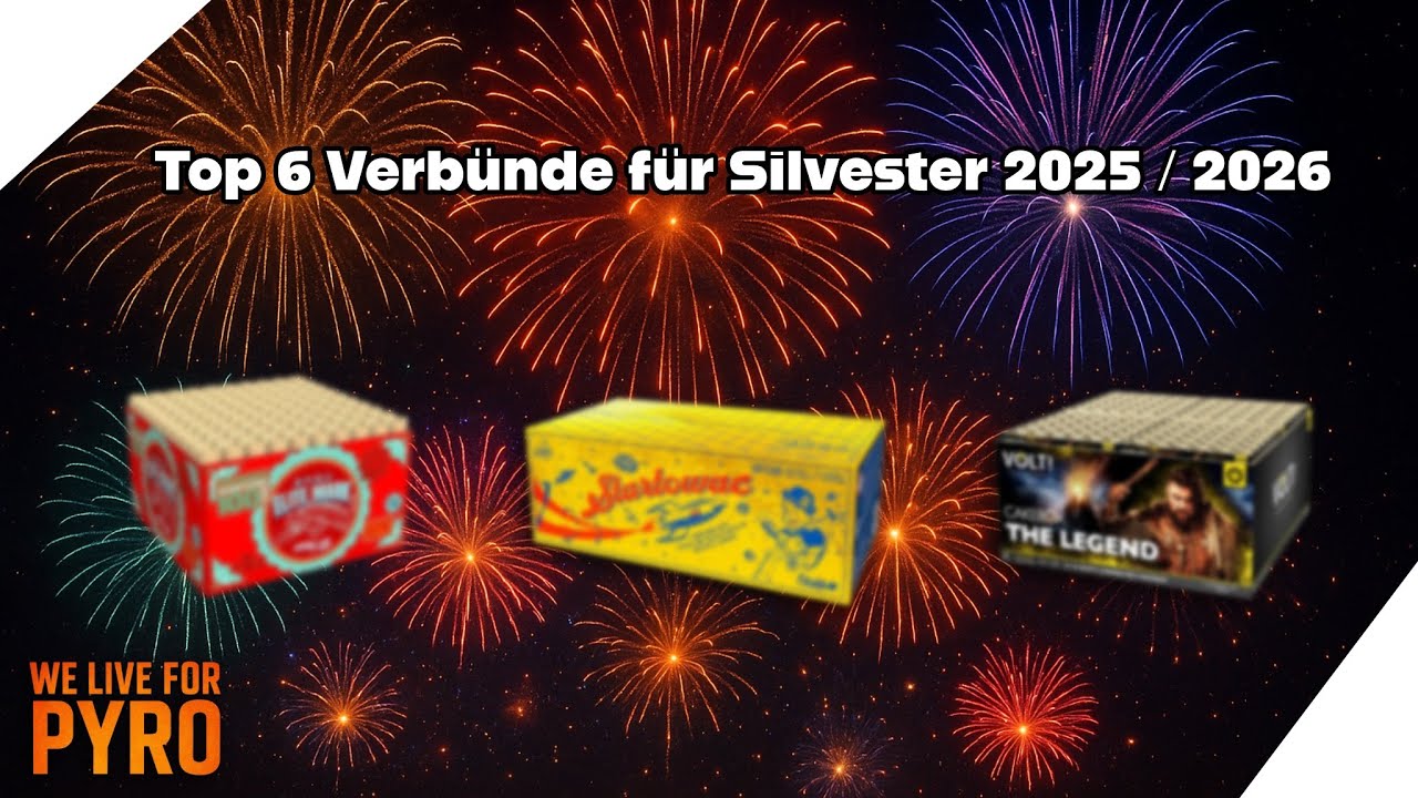 UNSERE TOP 6 BESTE VERBÜNDE FÜR SILVESTER 2025 / 2026 🧨🔥