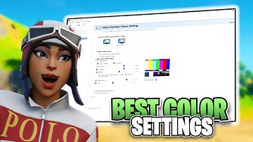 The BEST Fortnite NVIDIA Control Panel Color Settings + Game Color Settings (SO GOOD)