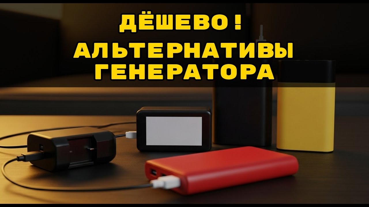Энергия при ЧС: ТОП-3 альтернативы генераторам