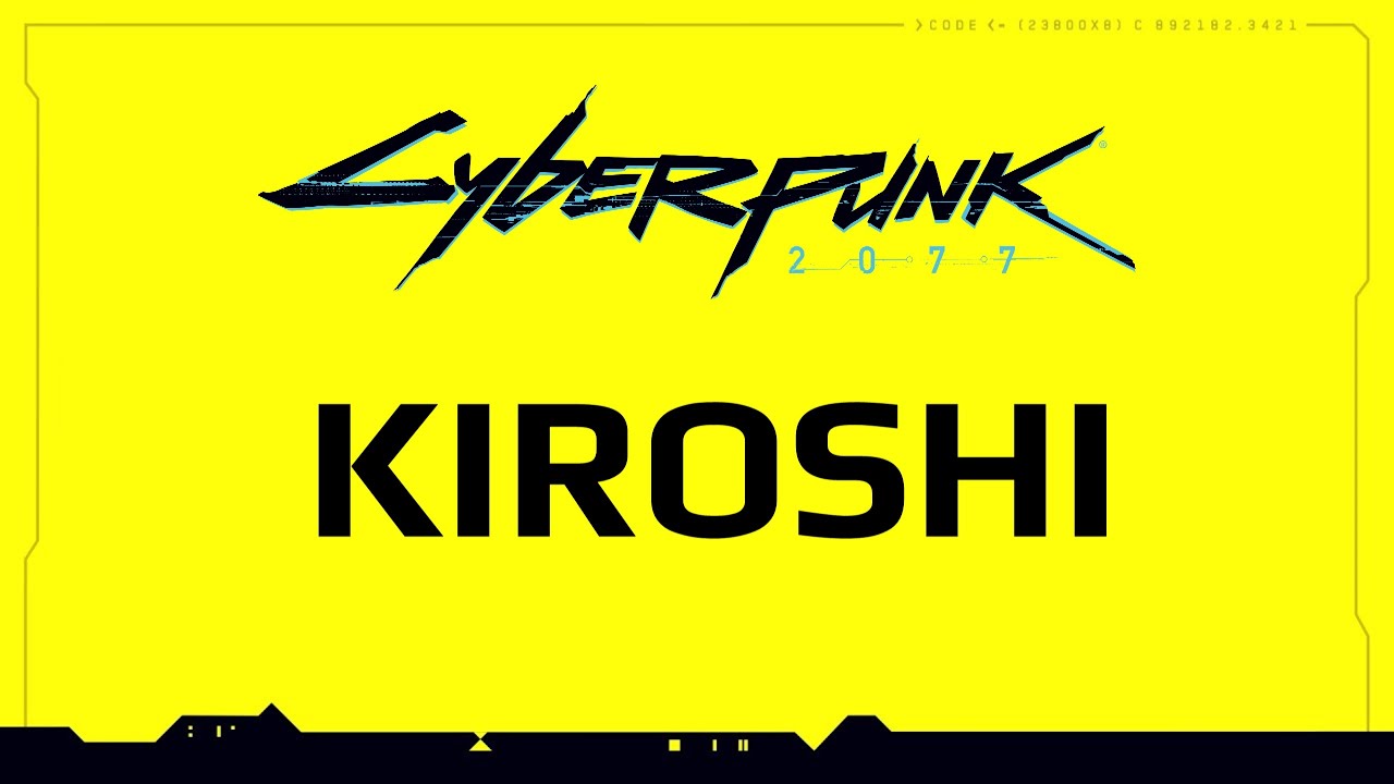 Cyberpunk 2077 Lore - Kiroshi Optics