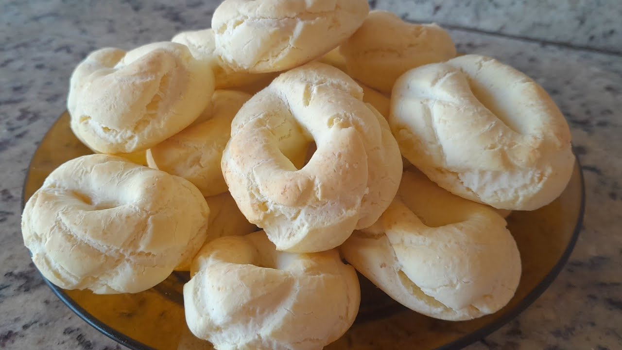 BISCOITO DE POLVILHO  SEM ESCALDAR  SÓ  1 OVO 🥚