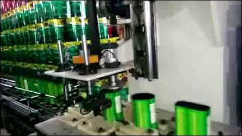 Automatic rectangular oil chemical can making machine