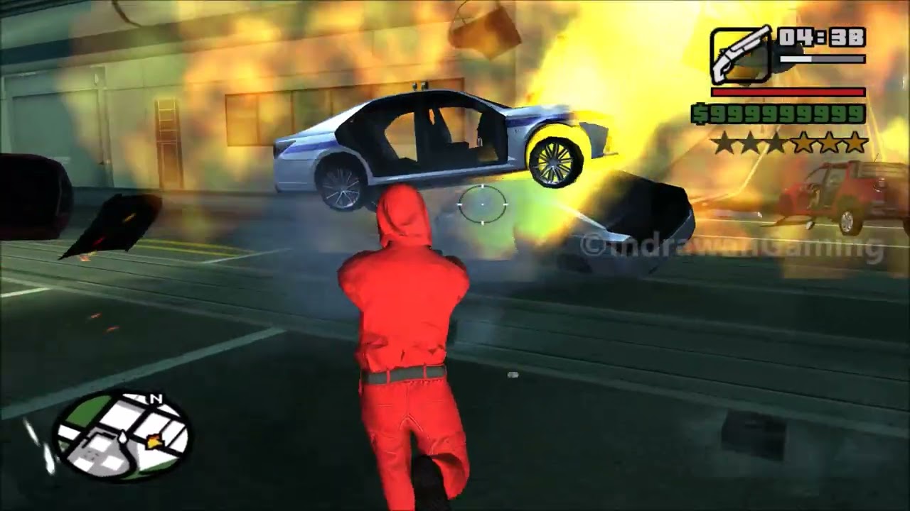 GTA San Andreas - Pink Soldier CJ Rampage in San Fierro