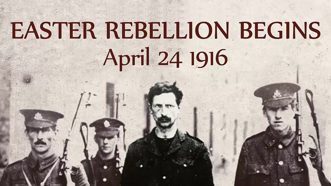 Easter Rebellion begins April 24 1916 This Day In History - YouTube