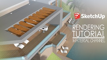 Sketchup Rendering - Material channels - Using IRender nXt