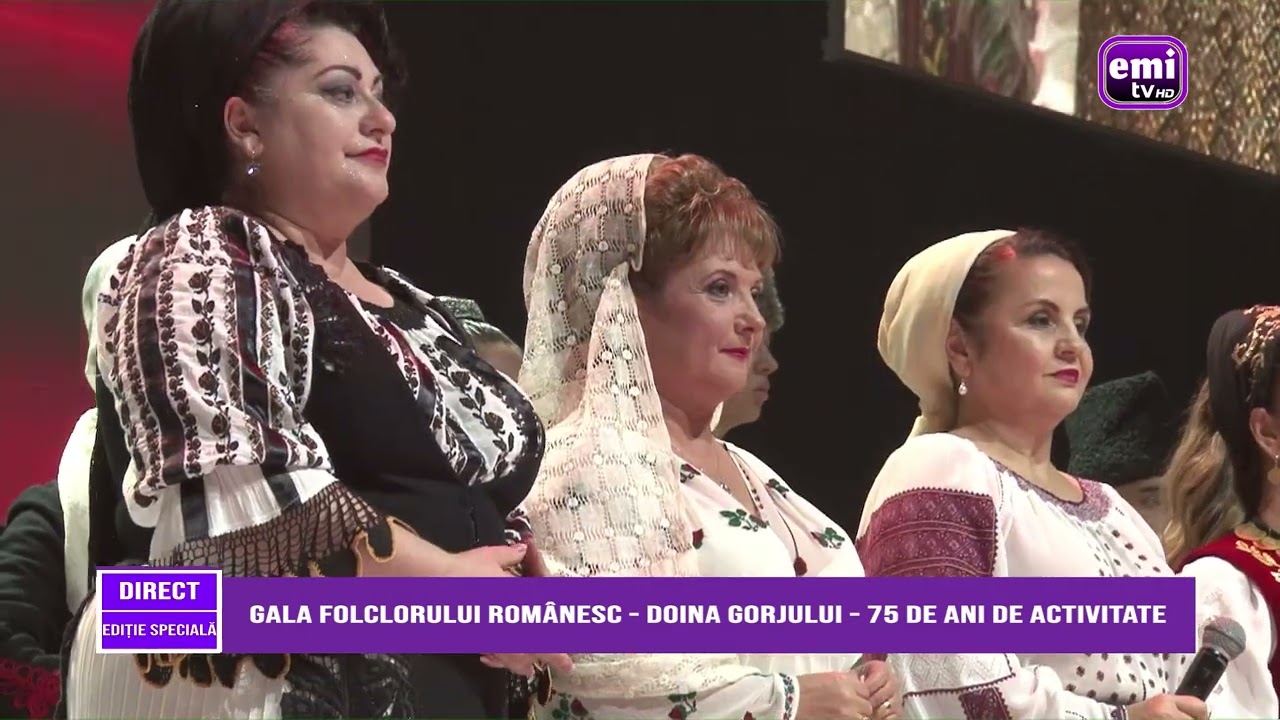 Spectacol Aniversar Doina Gorjului - 75 de ani de activitate - Sala Palatului