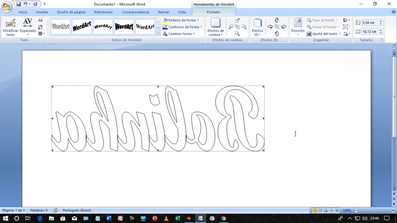 Como fazer nomes no word para imprimir. YouTube