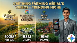 Google Gemini Se AI Farming Videos Kaise Banaye? 🤯 Billion View Niche! | Tech Akhilesh