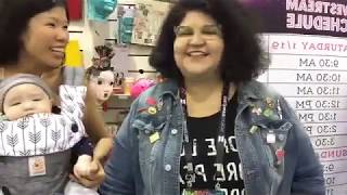 Creativation, Winging It! 2019 day 2 Round 12 Crafty Chica and Susan Brown