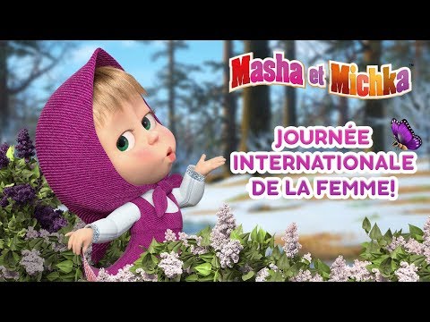 Masha Et Miсhka - Journée Internationale De La Femme!🌷🌷🌷😊 (Épisodes 18, 40, 34, 50)