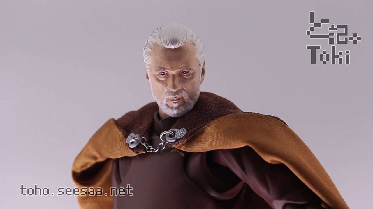 S.H.Figuarts Count Dooku / ドゥークー伯爵 display - YouTube