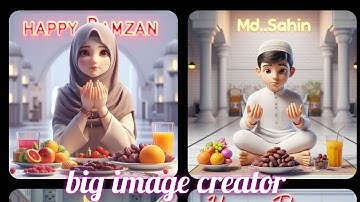 Ramzan mubarak ai photo editing | Trending Ramzan ai images | bing image creator tutorial | islamic