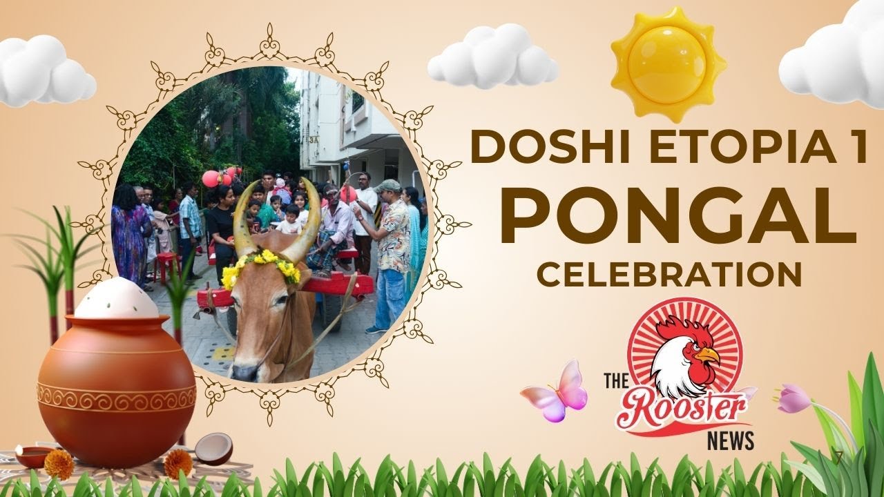 Epic Pongal Celebration 2026 at Doshi Etopia 1 | The Rooster News Office Festivities & Highlights