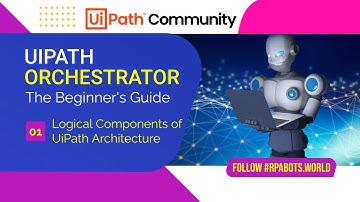 Part 01| UiPath Orchestrator | Logical Components of UiPath Architecture