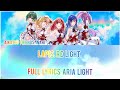 lapis re light aria full lyrics  light english sub and kanji