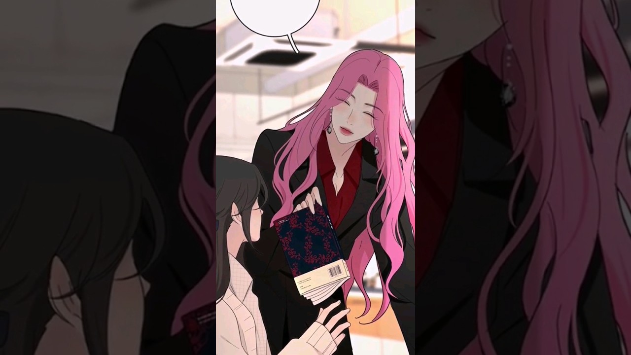 Another pink hair new mommy🤩 yuri manhua 