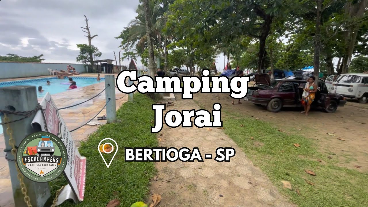 Camping Jorai - Bertioga - SP (praia e piscina)