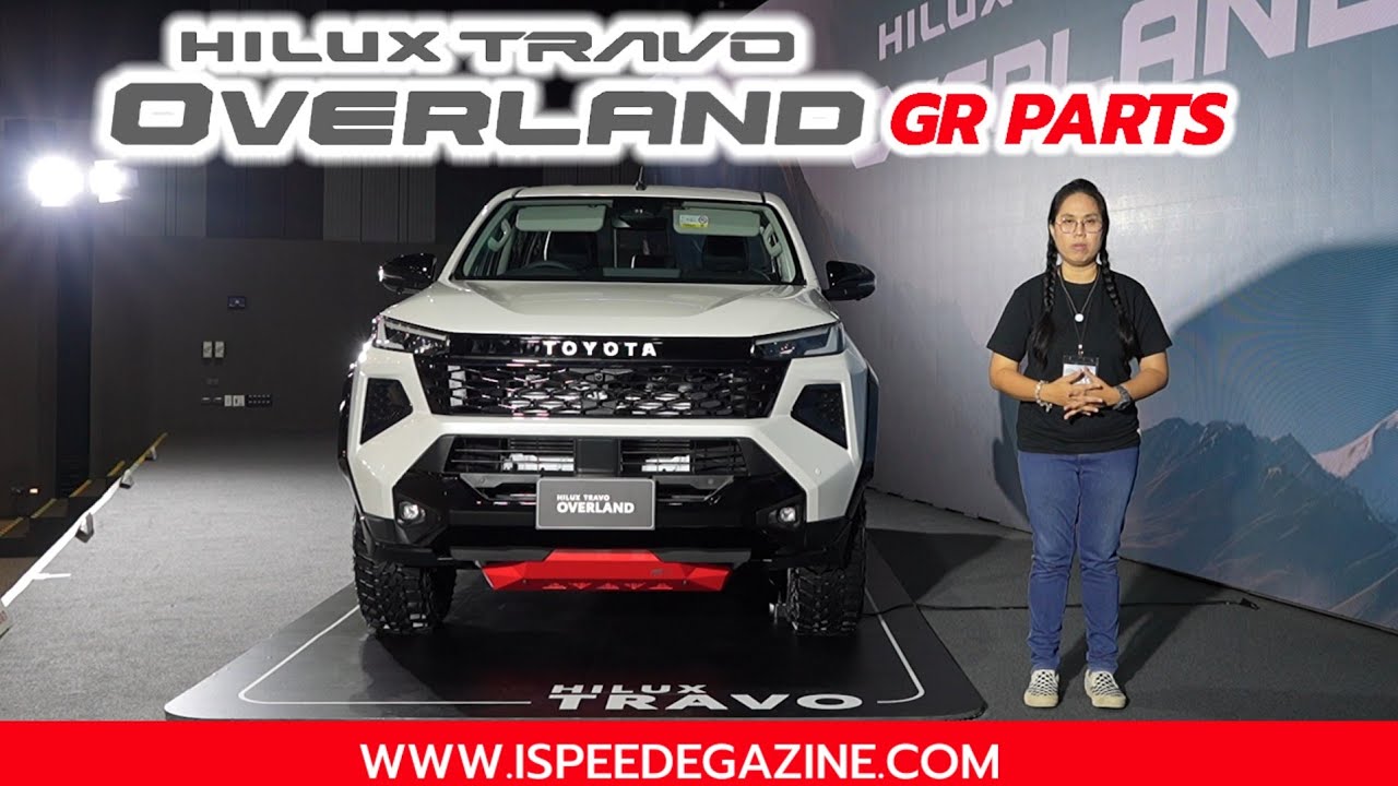 พาชม "TOYOTA HILUX TRAVO OVERLAND" ขับ 2 ยกสูงกับชุดแต่ง GR PARTS มาทรงหล่อออฟชั่น ท่วมกระแทกตา