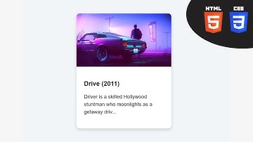 Create a Simple CSS Card using HTML and CSS | Tutorial