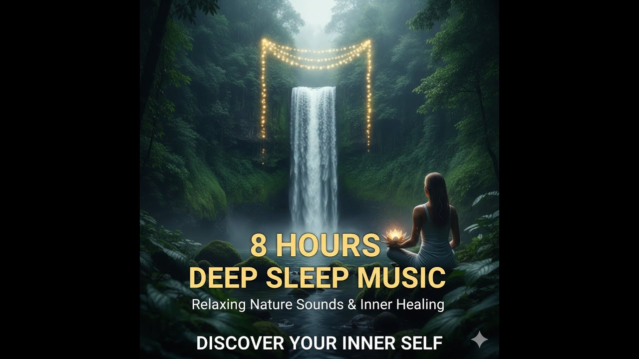8 Hours Deep Sleep Music 🌿 Relaxing Nature Sounds for Meditation & Stress Relief